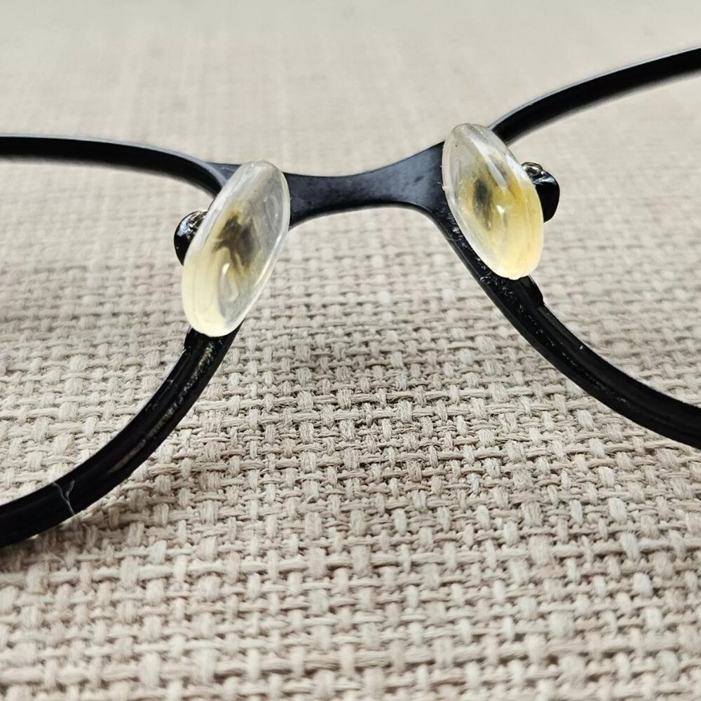 Converse Eyeglasses Frame Black A220 47[]19 135 Glasses Metal Frame Unisex - Picture 10 of 11